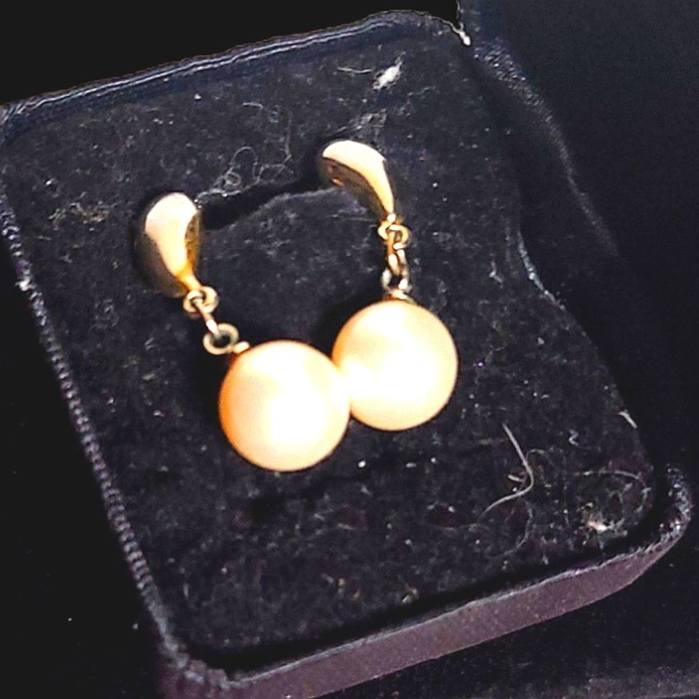 PEARLY bead Minimalist Chic Elegance Earrings
